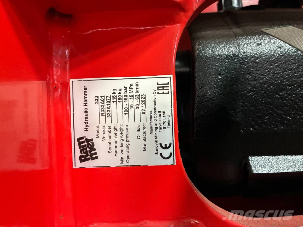 Rammer Hammer BR333 Iskuvasarat