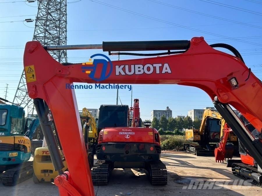 Kubota U 55 Mini ekskavatörler, 7 tona dek