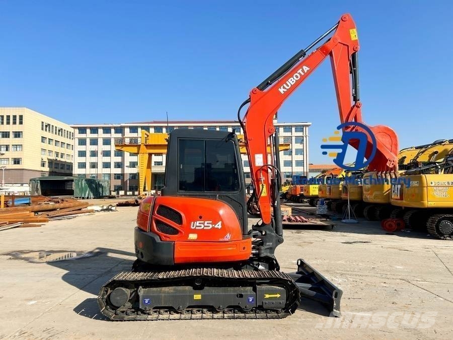Kubota U 55 Mini ekskavatörler, 7 tona dek