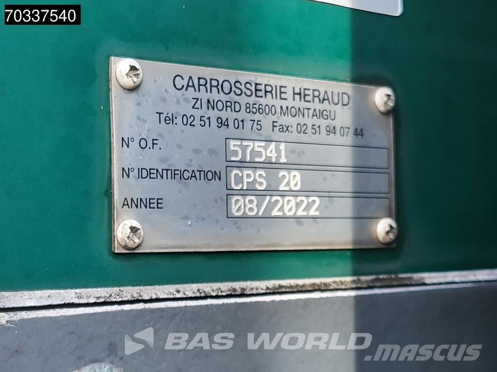 Mercedes-Benz Atego 1324 4X2 13t 6-Cylinder Euro 6 Automatic Tai Kofferaufbau