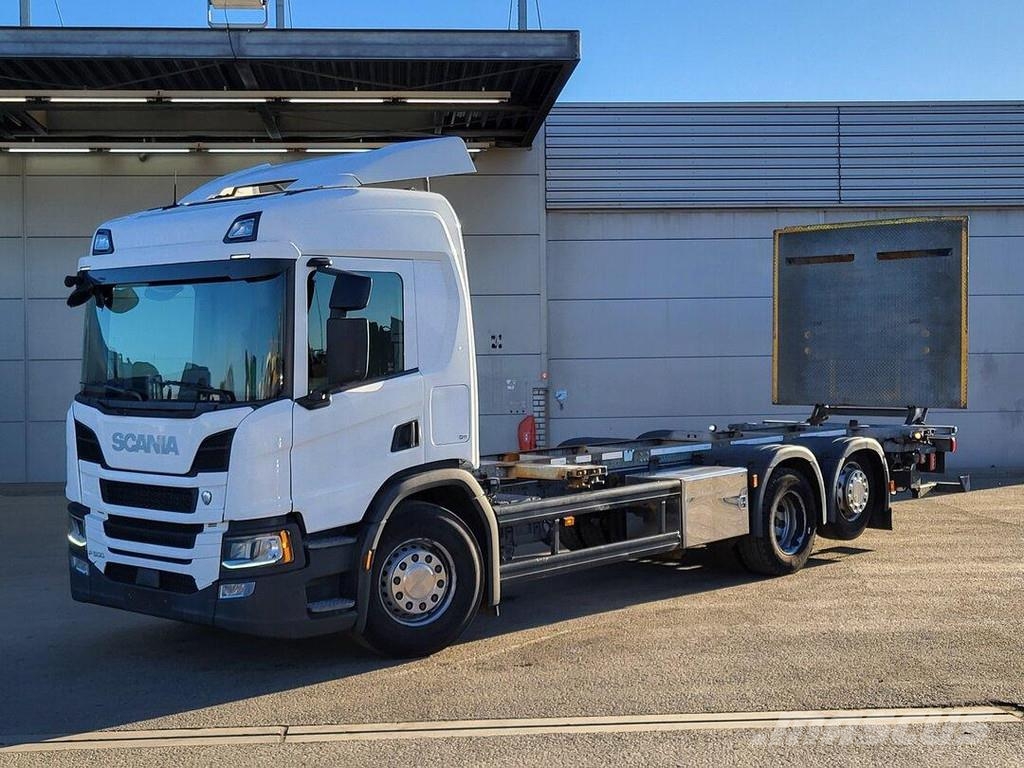 Scania P 500 6x2*4 9 TON FRONT AXLE / RETARDER コンテナ、海コン車