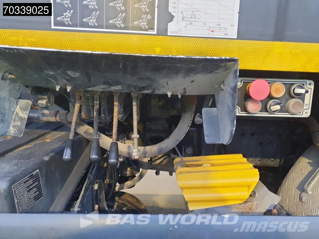 MAN TGS 26.460 6X4 Full Steel Big-Axle Hiab Skip Loade Kipplader