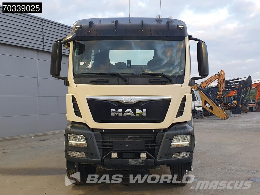 MAN TGS 26.460 6X4 Full Steel Big-Axle Hiab Skip Loade Kipplader