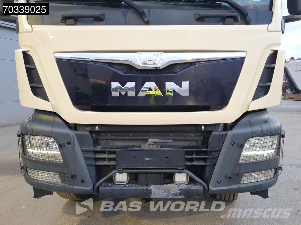 MAN TGS 26.460 6X4 Full Steel Big-Axle Hiab Skip Loade شاحنات لوادر