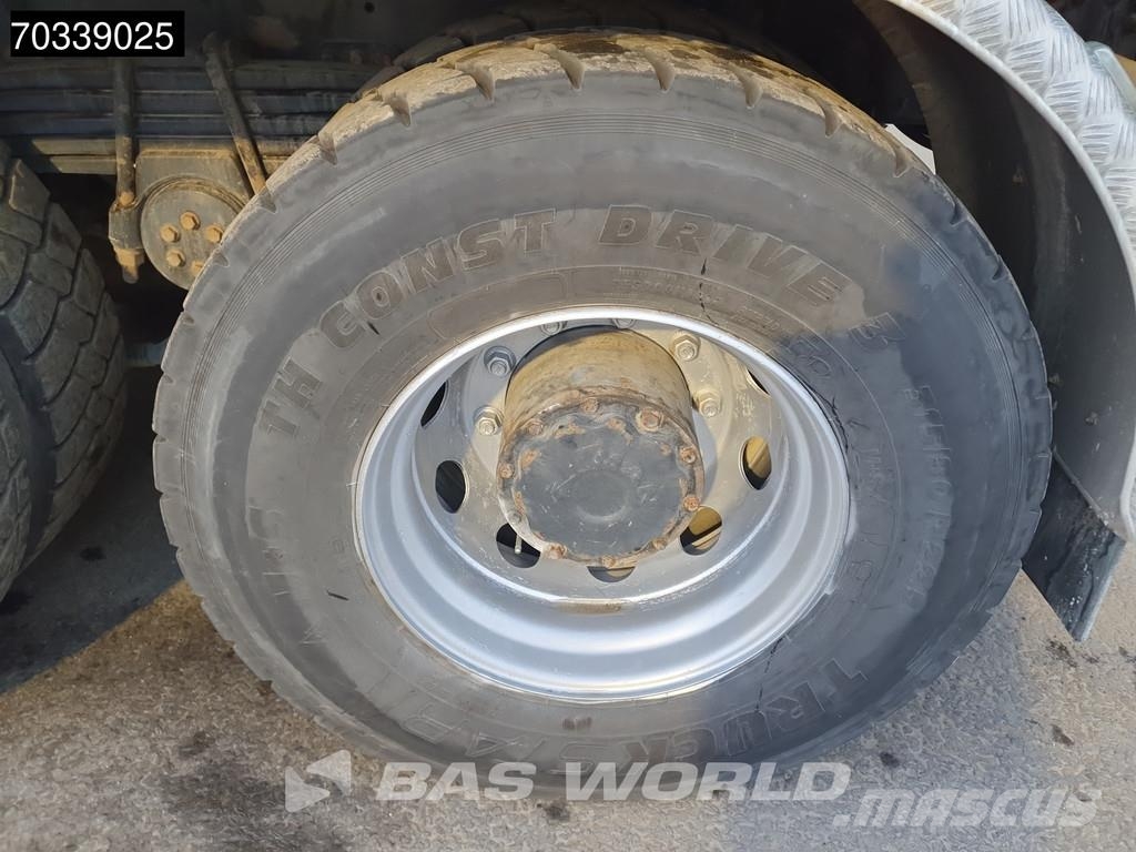 MAN TGS 26.460 6X4 Full Steel Big-Axle Hiab Skip Loade Kipplader