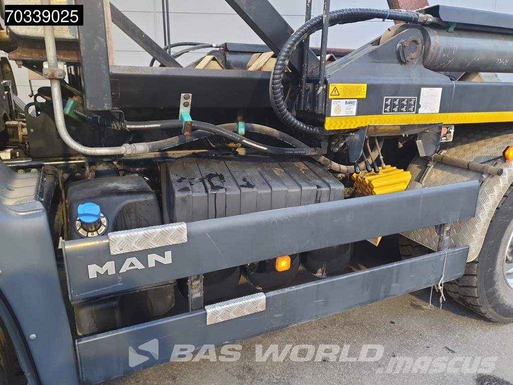 MAN TGS 26.460 6X4 Full Steel Big-Axle Hiab Skip Loade Kipplader