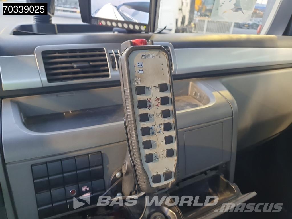 MAN TGS 26.460 6X4 Full Steel Big-Axle Hiab Skip Loade شاحنات لوادر