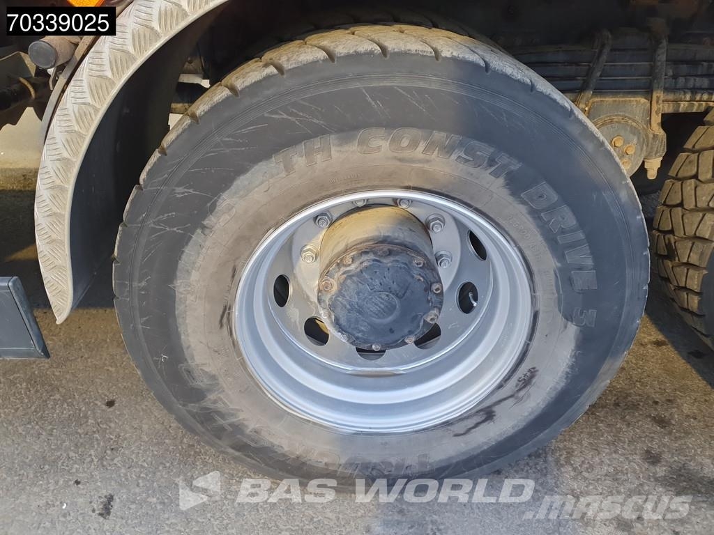 MAN TGS 26.460 6X4 Full Steel Big-Axle Hiab Skip Loade شاحنات لوادر