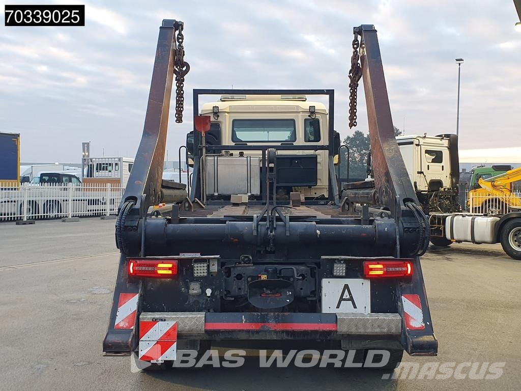MAN TGS 26.460 6X4 Full Steel Big-Axle Hiab Skip Loade Kipplader