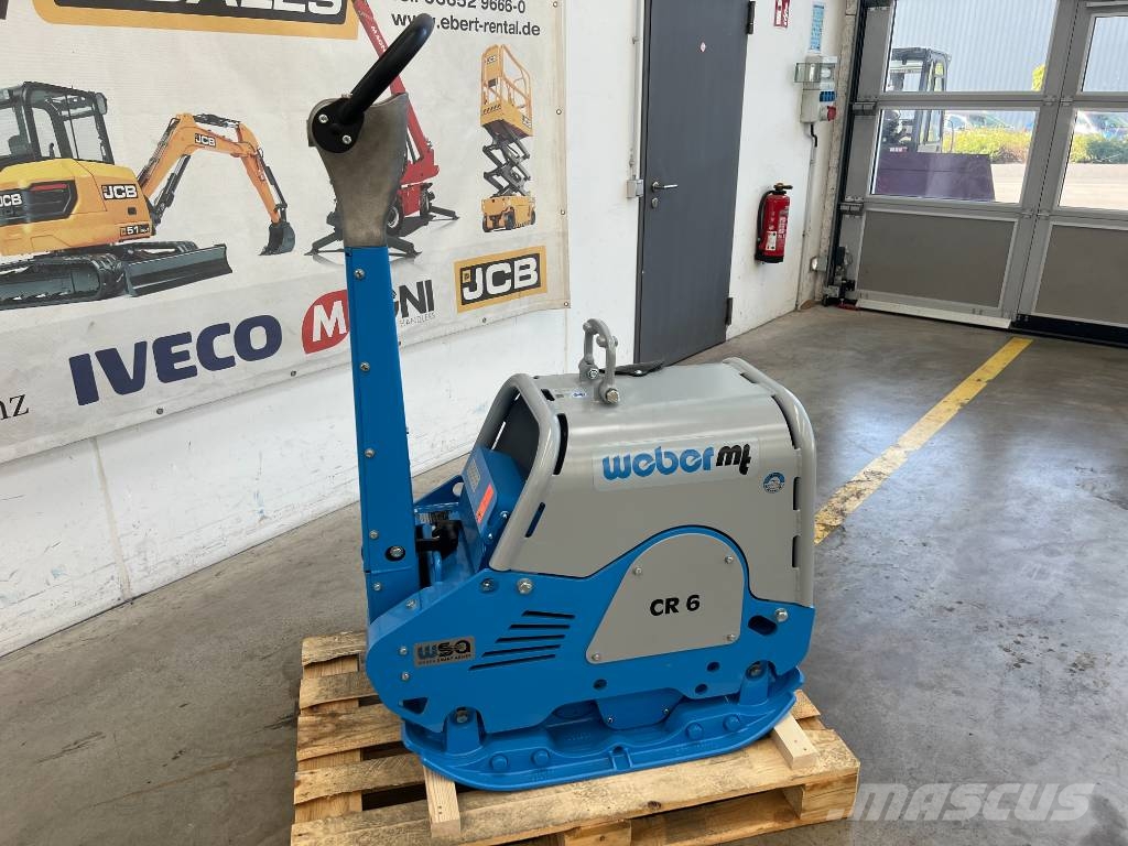 Weber CR 6 WSA Rüttelplatte / Hatz-Diesel / 428 kg / NEU Placas compactadoras
