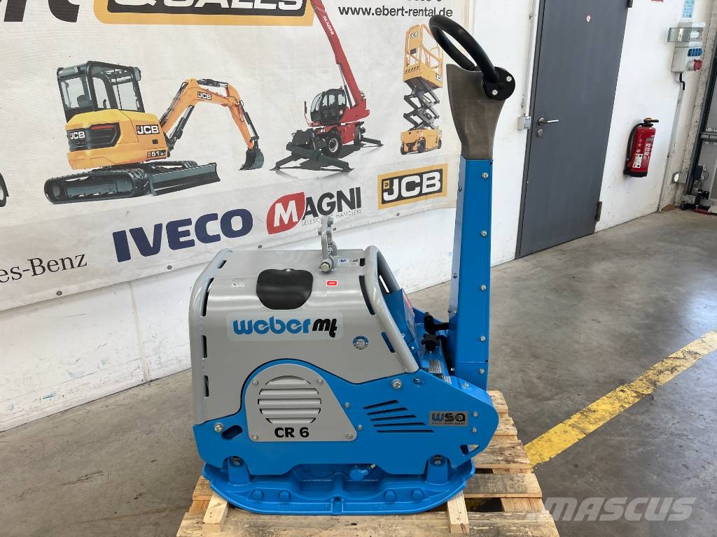 Weber CR 6 WSA Rüttelplatte / Hatz-Diesel / 428 kg / NEU Placas compactadoras