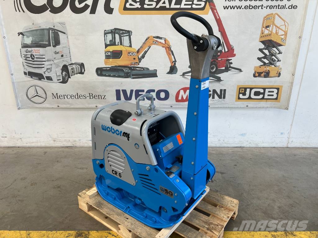 Weber CR 6 WSA Rüttelplatte / Hatz-Diesel / 428 kg / NEU Placas compactadoras