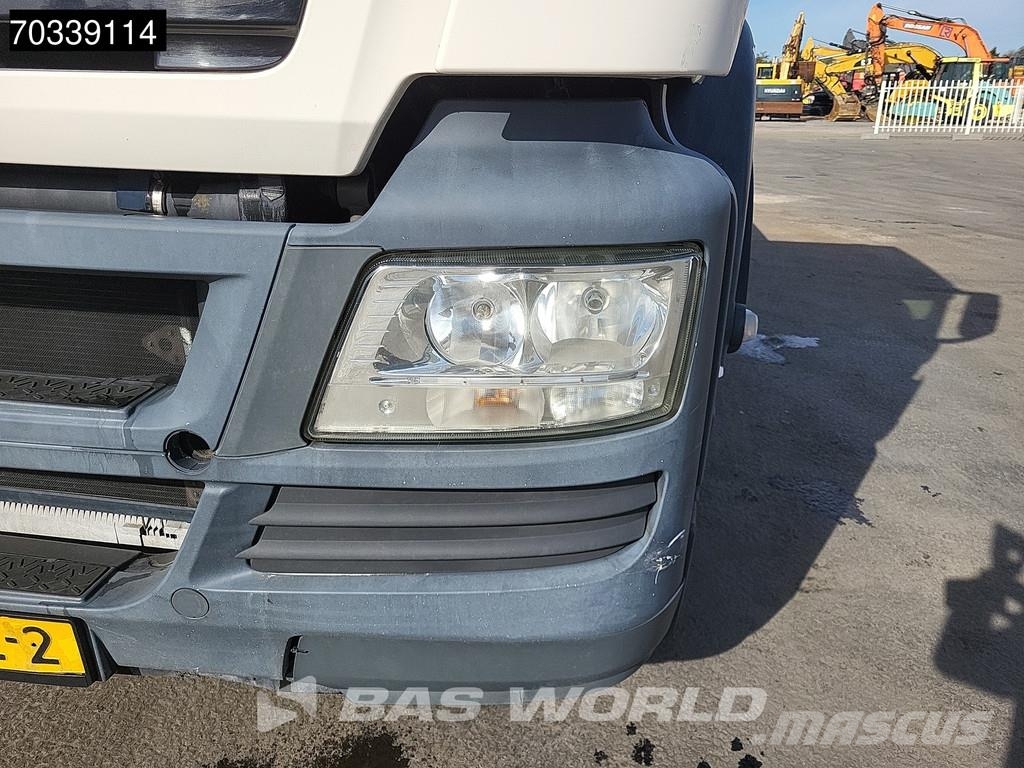 MAN TGS 35.400 8X4 NL-truck APK HYVA 26-60S Lift+steer Vrachtwagen met containersysteem