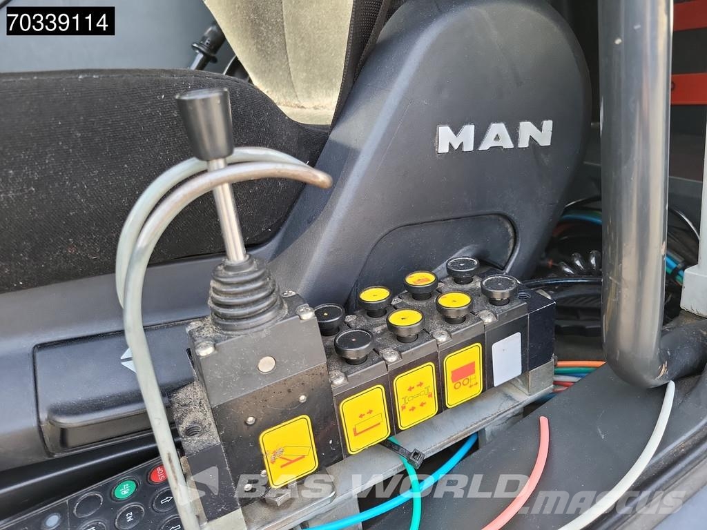 MAN TGS 35.400 8X4 NL-truck APK HYVA 26-60S Lift+steer Vrachtwagen met containersysteem