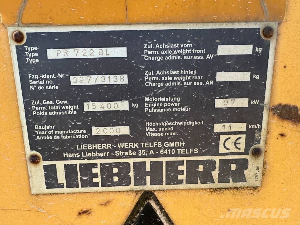 Liebherr 722 Buldooserid