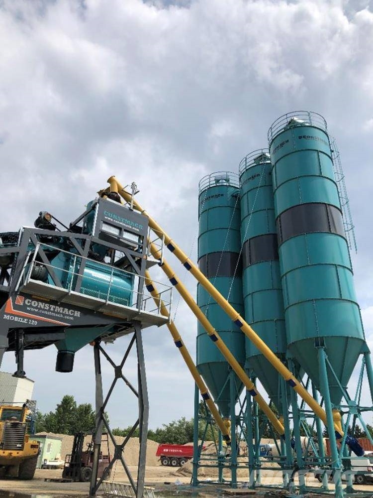 Constmach 100 Ton Capacity Cement Silo Akcesoria