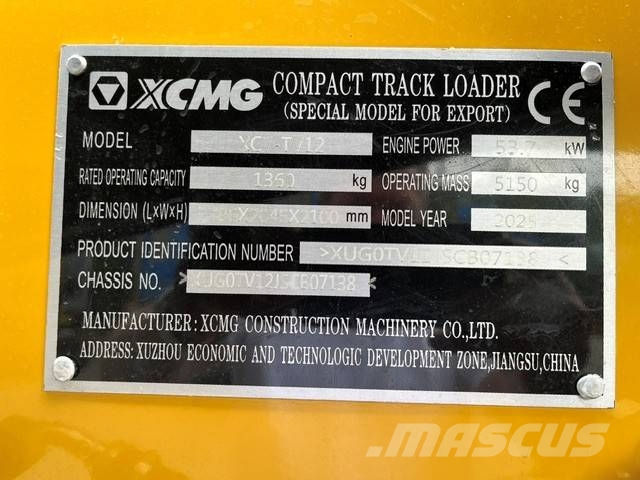 XCMG TV12 لوادر زحافة