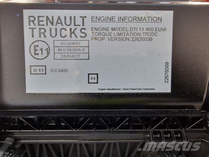 Renault DTI11 460 EUVI Motorji