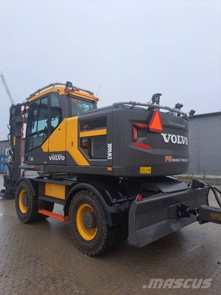 Volvo EW 160 E , UTHYRES Hjulgravere