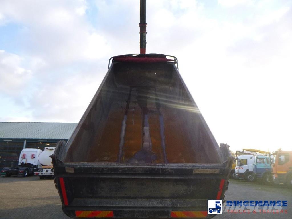 Mercedes-Benz Axor 3236 8x4 RHD tipper + Hiab 1283 DK-2 Duo رافعات صالحة لكل أنواع الطرق