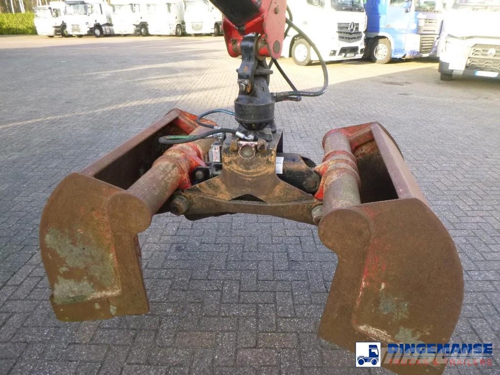 Mercedes-Benz Axor 3236 8x4 RHD tipper + Hiab 1283 DK-2 Duo رافعات صالحة لكل أنواع الطرق