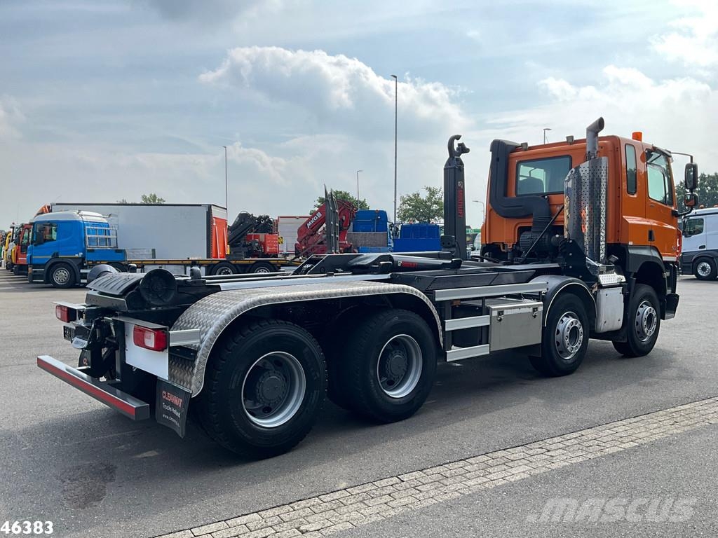 DAF FAD CF 460 8x4 Euro 6 Multilift 26 Ton haakarmsyst Camion con gancio di sollevamento
