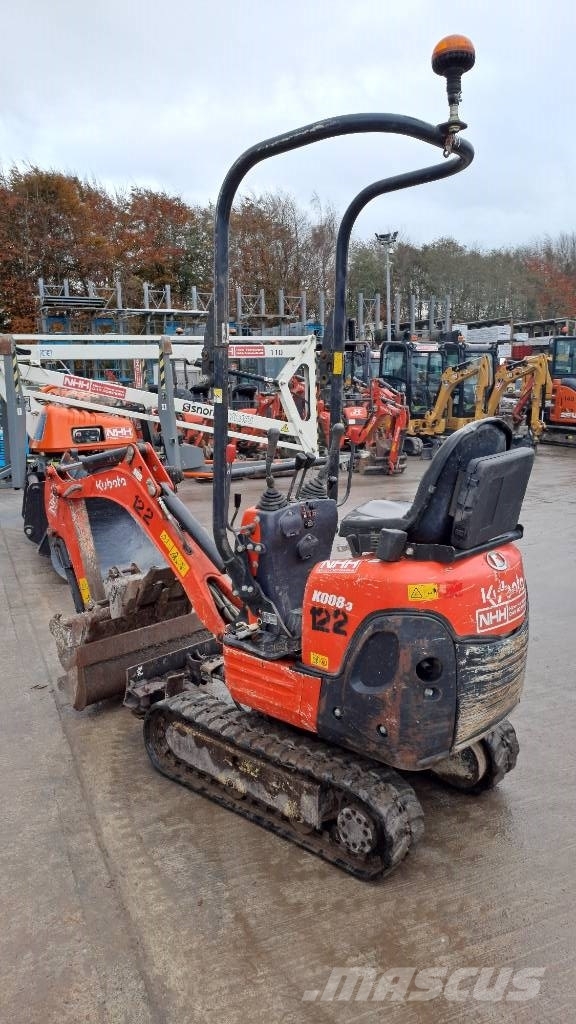 Kubota K 008-3 Miniexcavadoras