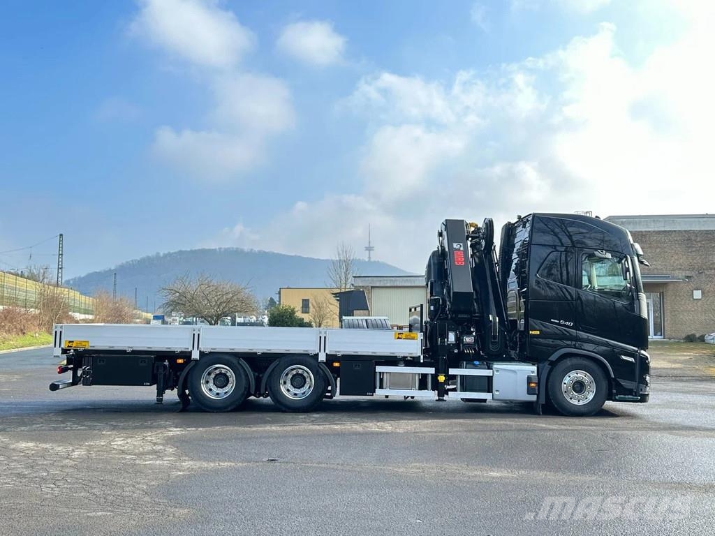 Volvo FH 540 Volvo FH540 6X4 E6/Retarder/Hiab548-8/Seilw Gru per tutti i terreni