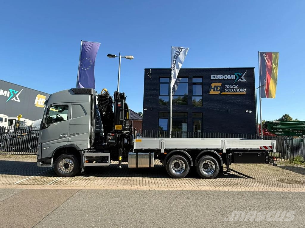 Volvo FH 540 Volvo FH540 6X4 E6/Retarder/Hiab548-8/Seilw Gru per tutti i terreni