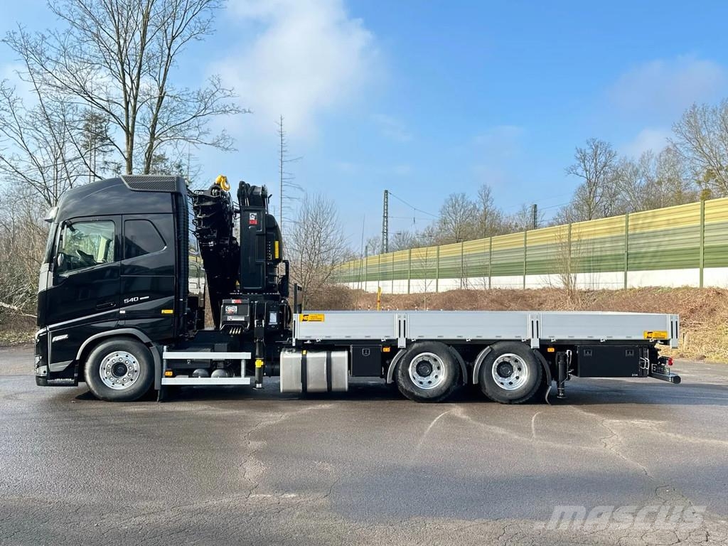 Volvo FH 540 Volvo FH540 6X4 E6/Retarder/Hiab548-8/Seilw Gru per tutti i terreni