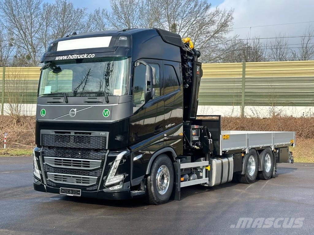 Volvo FH 540 Volvo FH540 6X4 E6/Retarder/Hiab548-8/Seilw Gru per tutti i terreni