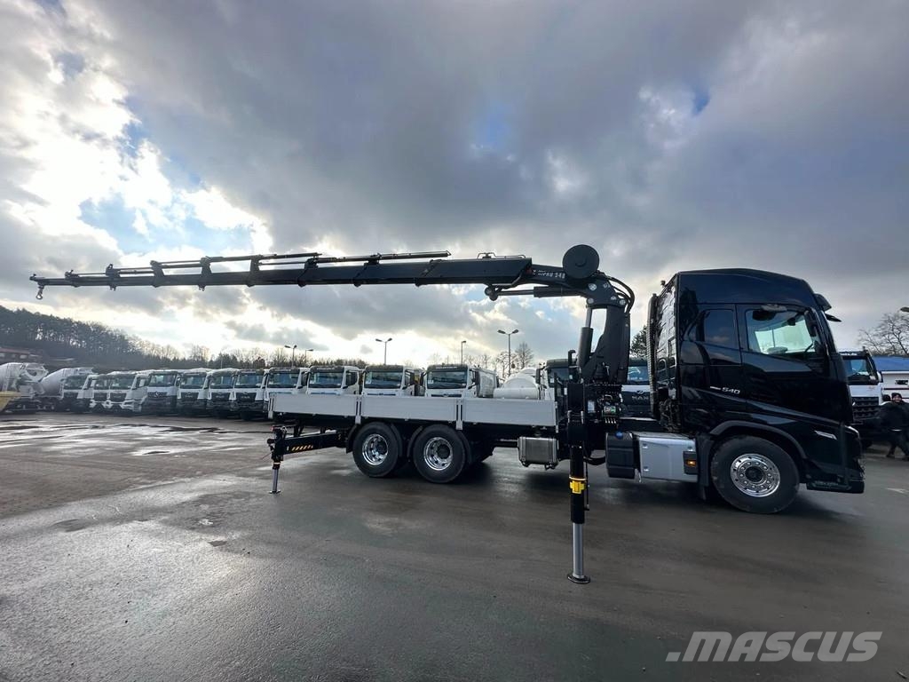 Volvo FH 540 Volvo FH540 6X4 E6/Retarder/Hiab548-8/Seilw Gru per tutti i terreni