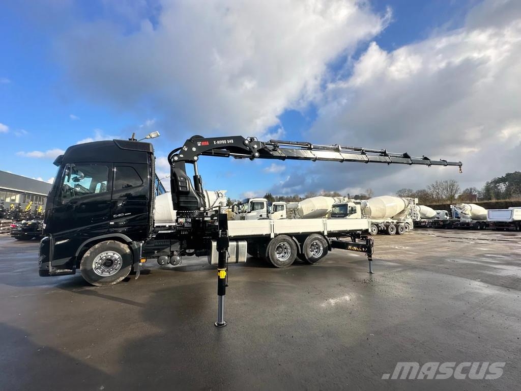 Volvo FH 540 Volvo FH540 6X4 E6/Retarder/Hiab548-8/Seilw Gru per tutti i terreni