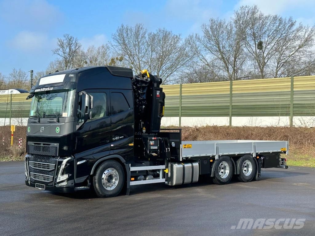Volvo FH 540 Volvo FH540 6X4 E6/Retarder/Hiab548-8/Seilw Gru per tutti i terreni