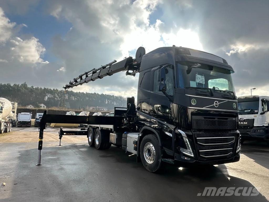 Volvo FH 540 Volvo FH540 6X4 E6/Retarder/Hiab548-8/Seilw Gru per tutti i terreni