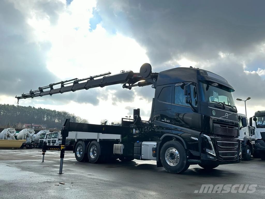 Volvo FH 540 Volvo FH540 6X4 E6/Retarder/Hiab548-8/Seilw Gru per tutti i terreni