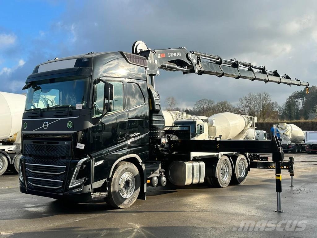 Volvo FH 540 Volvo FH540 6X4 E6/Retarder/Hiab548-8/Seilw Gru per tutti i terreni