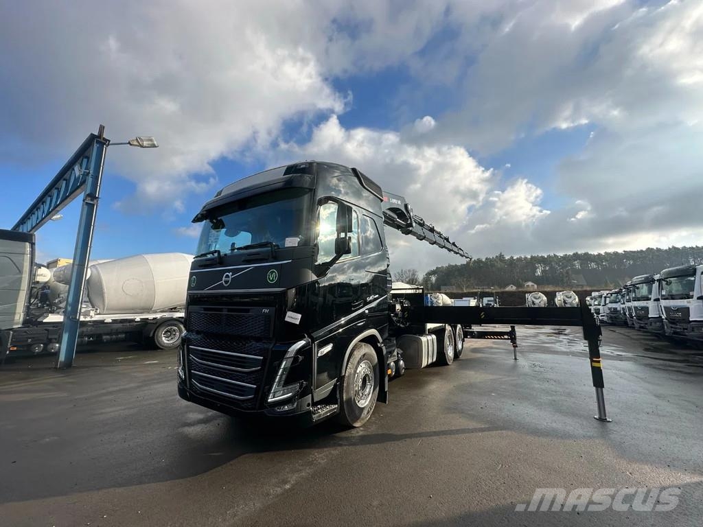 Volvo FH 540 Volvo FH540 6X4 E6/Retarder/Hiab548-8/Seilw Gru per tutti i terreni