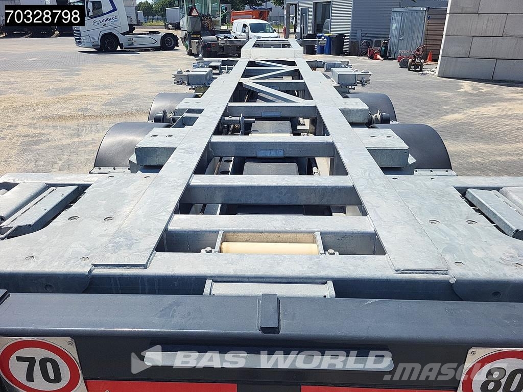 REISTREYLER 3AFCST08 NEW Multi 45ft Lift Axle Container semi-trailers