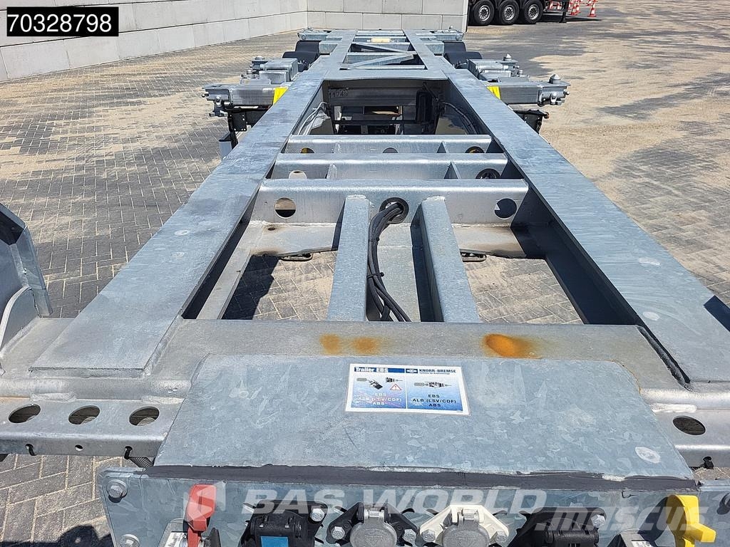 REISTREYLER 3AFCST08 NEW Multi 45ft Lift Axle Container semi-trailers