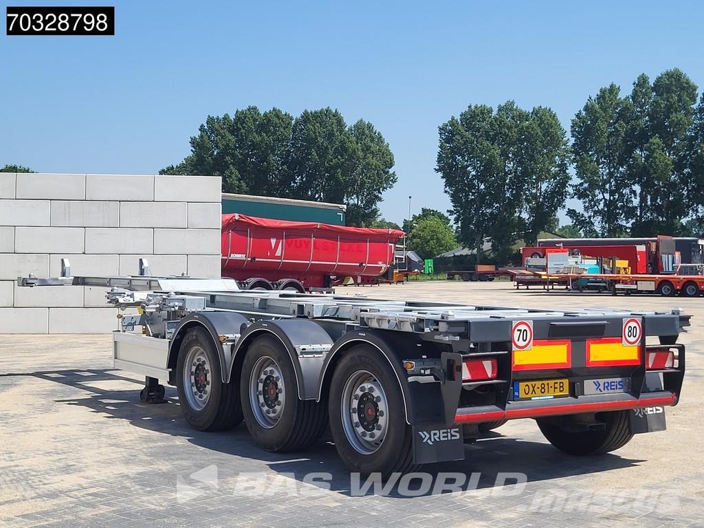 REISTREYLER 3AFCST08 NEW Multi 45ft Lift Axle Container semi-trailers