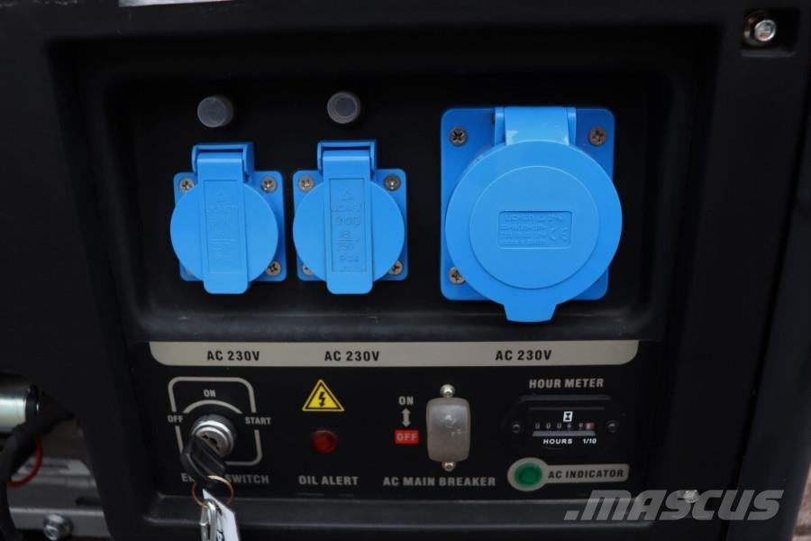 Atlas Copco P8000 Gasoline, 6.5 kVA Dizelski agregati