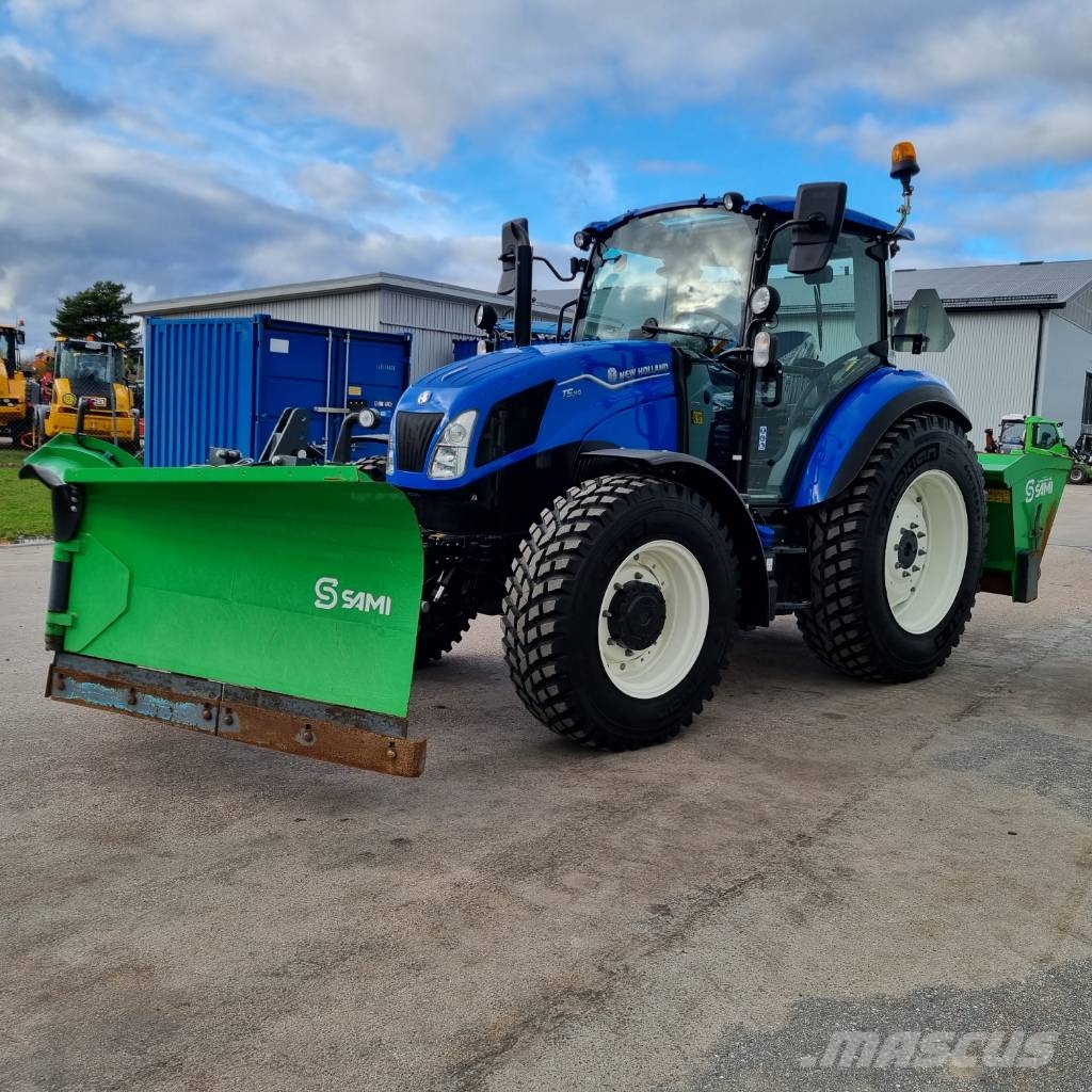 New Holland T5.110 DC, Steg V, Snöutrustad Trattori