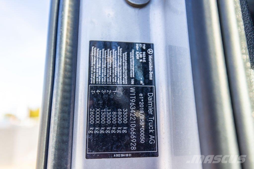 Mercedes-Benz ACTROS 3363 LS - 40.000 KM وحدات الجر