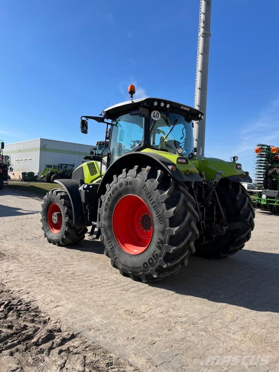 CLAAS Axion 850 CEBIS HEXASHIFT 트랙터