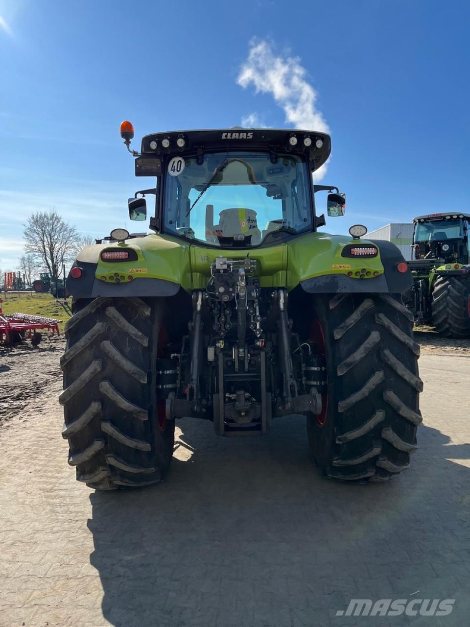 CLAAS Axion 850 CEBIS HEXASHIFT 트랙터