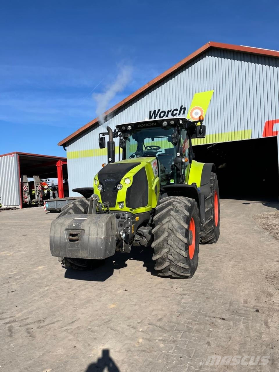 CLAAS Axion 850 CEBIS HEXASHIFT 트랙터