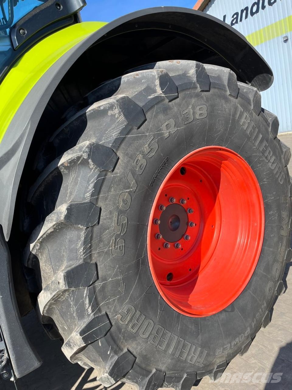 CLAAS Axion 850 CEBIS HEXASHIFT 트랙터