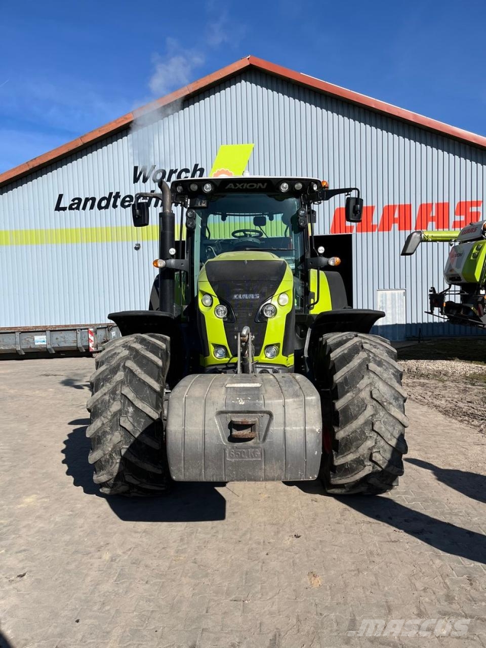 CLAAS Axion 850 CEBIS HEXASHIFT 트랙터