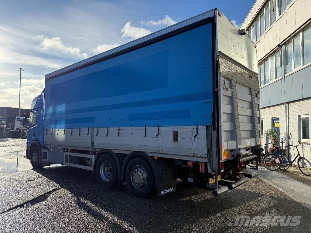 Scania P450 6X2 EURO 6 NGS 2500 KG ZEPRO LOAD LIFT 커튼사이더 트럭